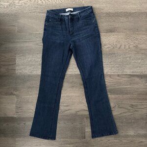 J. Jill smooth fit, barely boot cut jeans, size 6